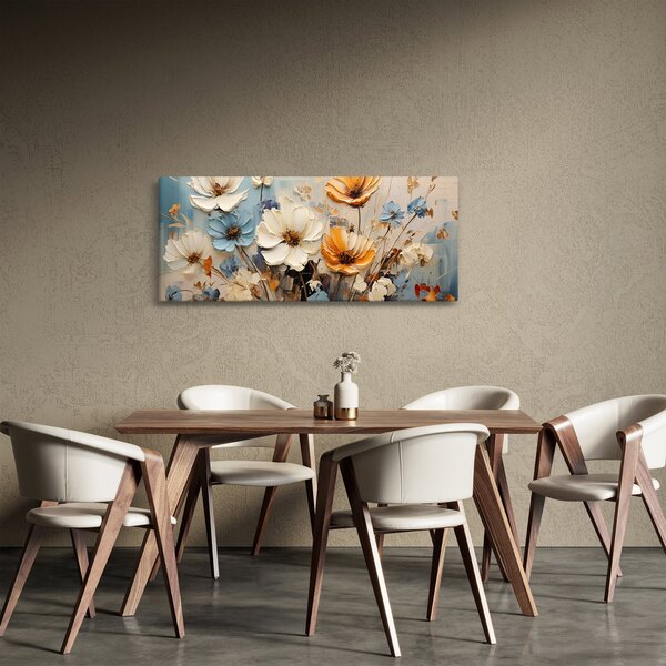 Kép - Csokrok, festés (120x50 cm)