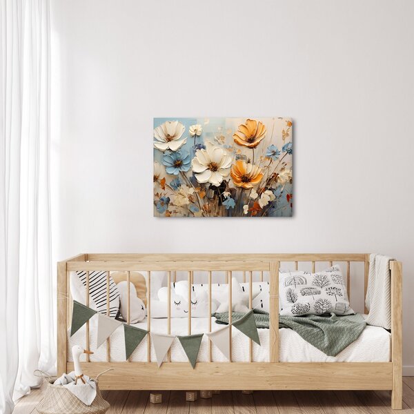 Kép - Csokrok, festés (70x50 cm)