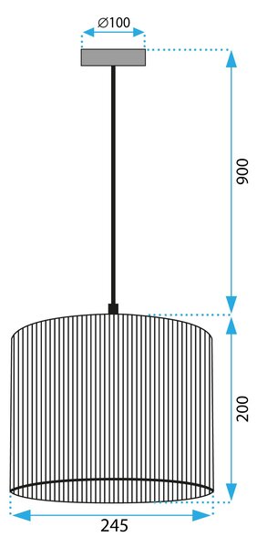 Mennyezeti lámpa APP1323-1CP
