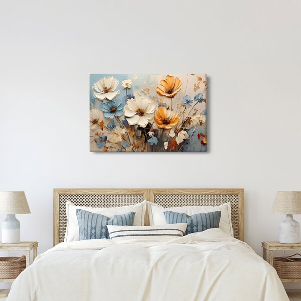 Kép - Csokrok, festés (90x60 cm)