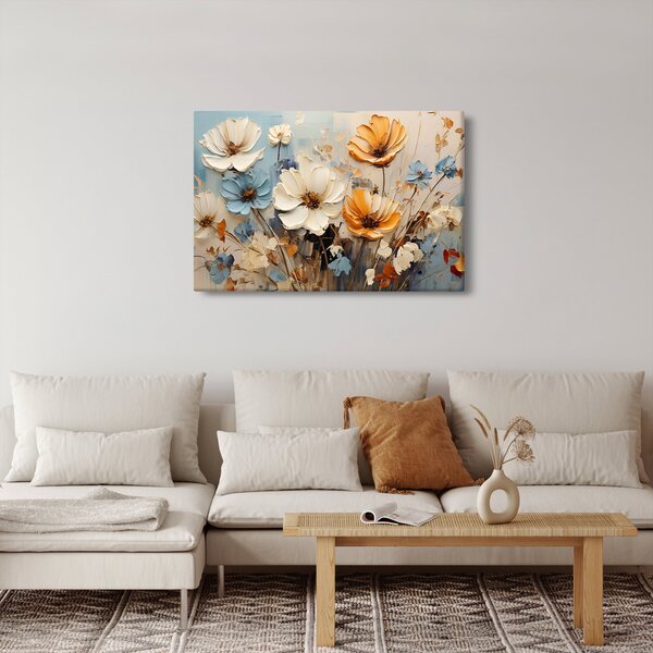 Kép - Csokrok, festés (90x60 cm)