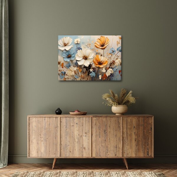 Kép - Csokrok, festés (70x50 cm)
