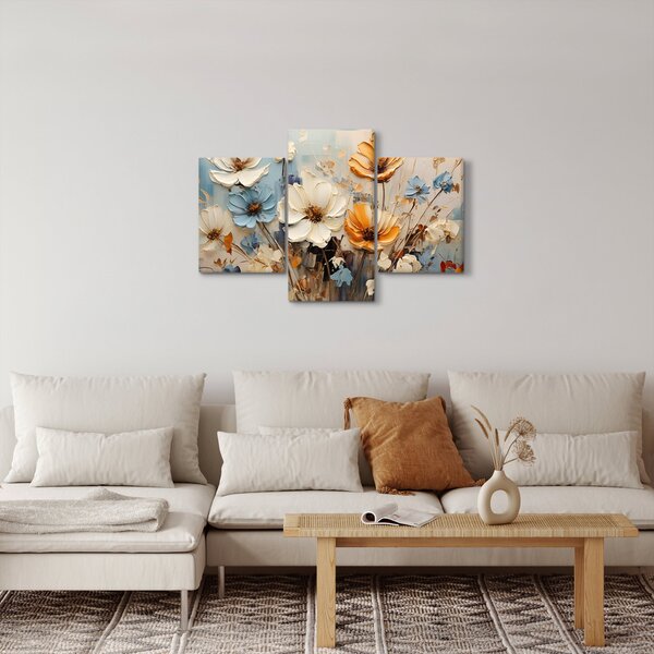 Kép - Csokrok, festés (90x60 cm)