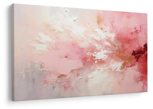 Kép - Rózsaszín absztrakt (90x60 cm)