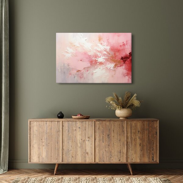 Kép - Rózsaszín absztrakt (90x60 cm)
