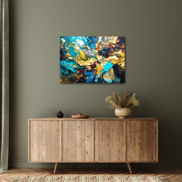 Kép - Texturált olajfestmény (70x50 cm)