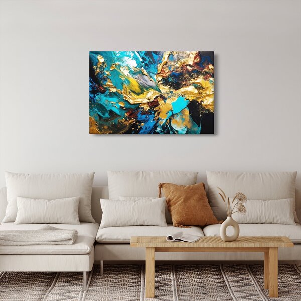 Kép - Texturált olajfestmény (90x60 cm)