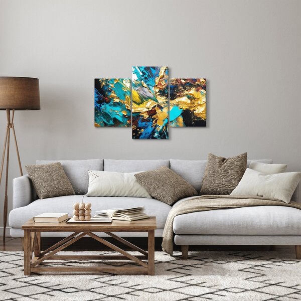 Kép - Texturált olajfestmény (90x60 cm)