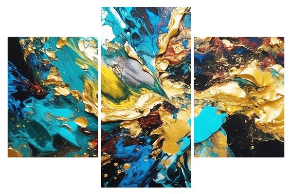 Kép - Texturált olajfestmény (90x60 cm)