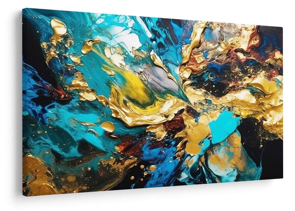 Kép - Texturált olajfestmény (90x60 cm)