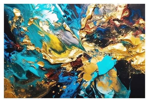 Kép - Texturált olajfestmény (90x60 cm)
