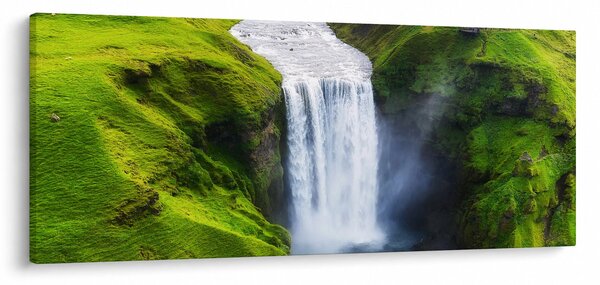 Kép - Skogafoss vízesés (120x50 cm)