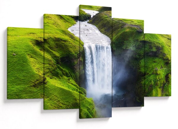 Kép - Skogafoss vízesés (150x105 cm)