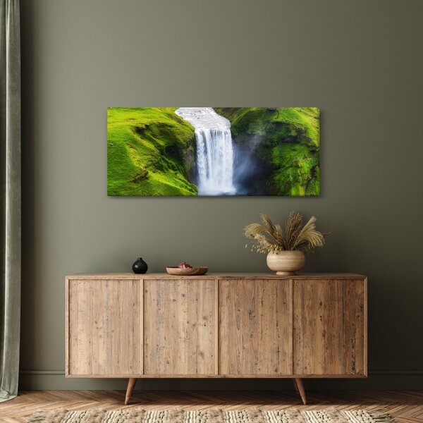 Kép - Skogafoss vízesés (120x50 cm)