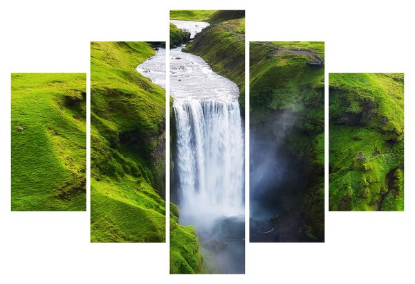 Kép - Skogafoss vízesés (150x105 cm)