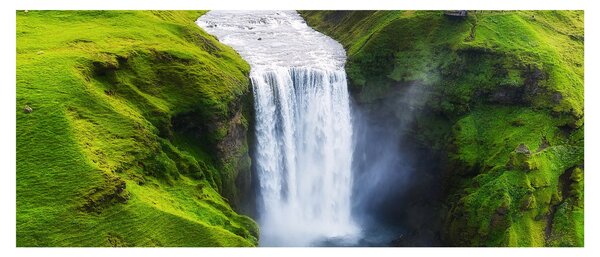Kép - Skogafoss vízesés (120x50 cm)
