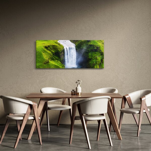 Kép - Skogafoss vízesés (120x50 cm)