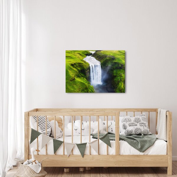 Kép - Skogafoss vízesés (70x50 cm)