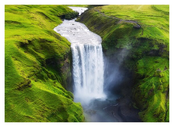 Kép - Skogafoss vízesés (70x50 cm)