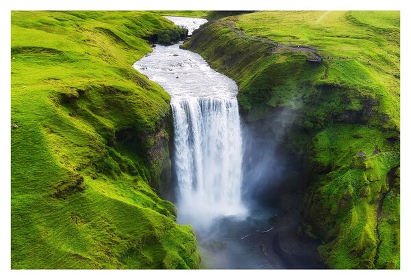 Kép - Skogafoss vízesés (90x60 cm)