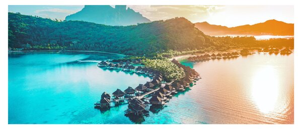 Kép - Bora Bora (120x50 cm)