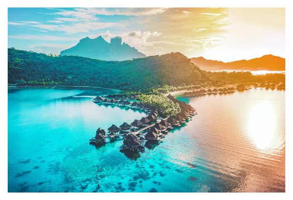 Kép - Bora Bora (90x60 cm)