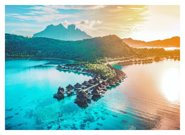 Kép - Bora Bora (70x50 cm)