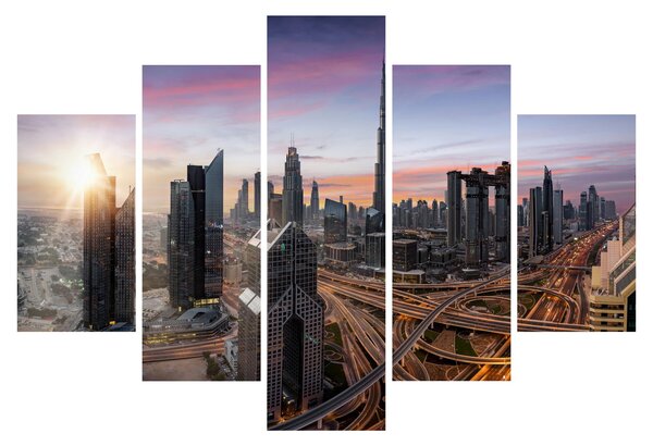Kép - Dubai panorámája (150x105 cm)