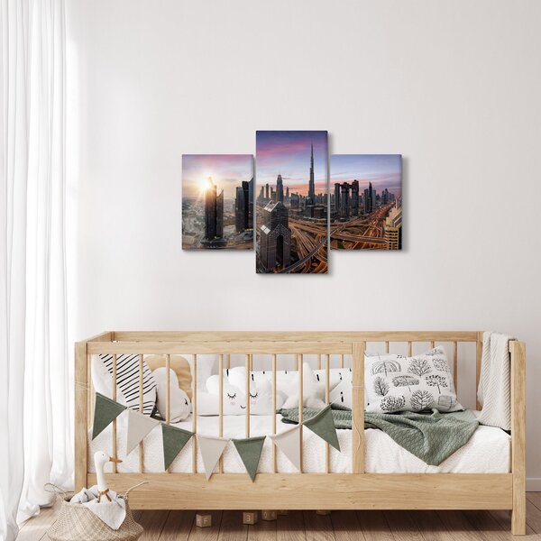 Kép - Dubai panorámája (90x60 cm)