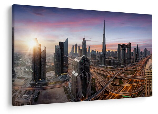 Kép - Dubai panorámája (90x60 cm)