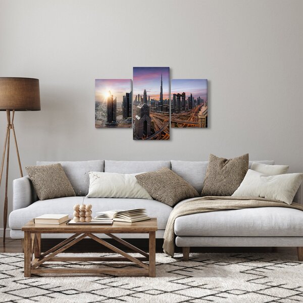 Kép - Dubai panorámája (90x60 cm)