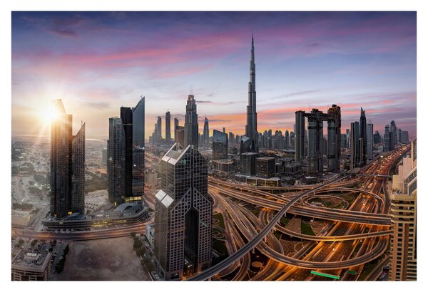Kép - Dubai panorámája (90x60 cm)
