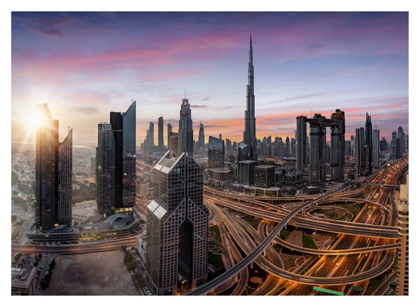 Kép - Dubai panorámája (70x50 cm)