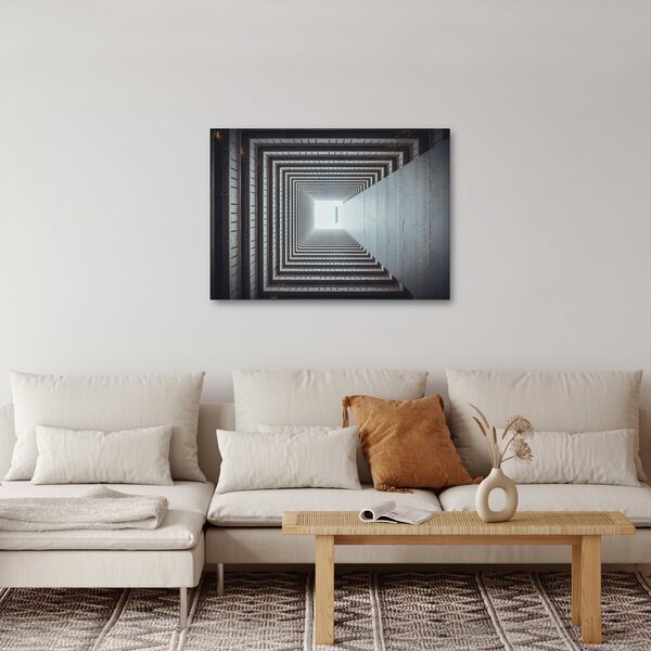 Kép - Kilátás az épület belsejéből (70x50 cm)