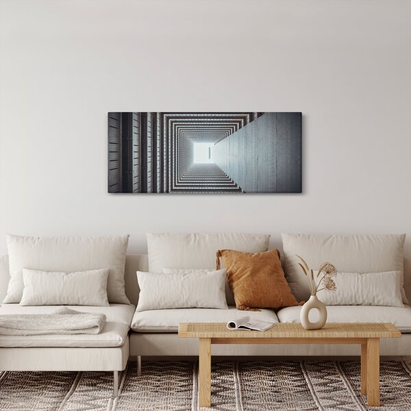 Kép - Kilátás az épület belsejéből (120x50 cm)