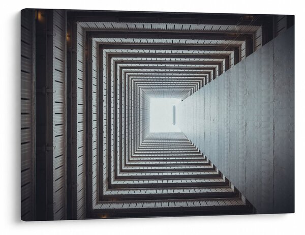 Kép - Kilátás az épület belsejéből (70x50 cm)