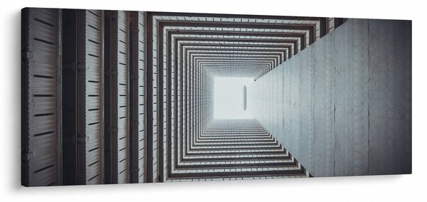 Kép - Kilátás az épület belsejéből (120x50 cm)