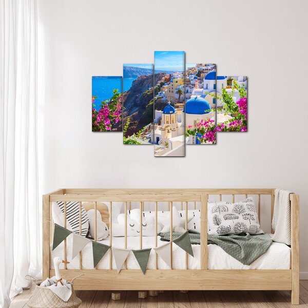 Kép - Santorini, Görögország (150x105 cm)