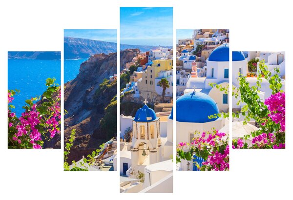 Kép - Santorini, Görögország (150x105 cm)