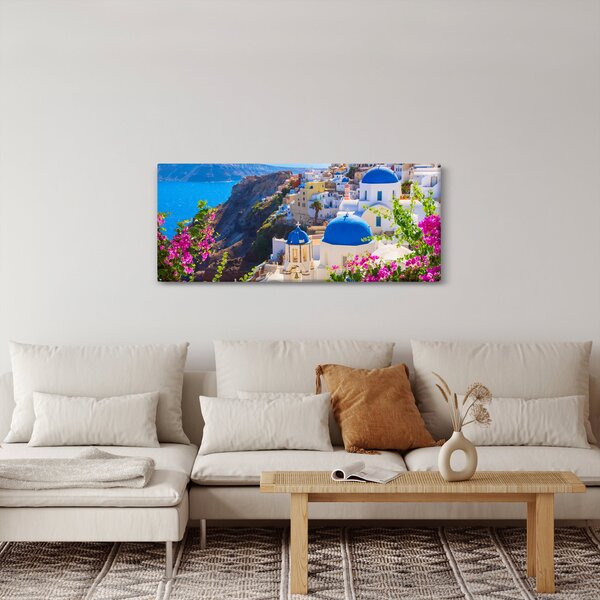 Kép - Santorini, Görögország (120x50 cm)