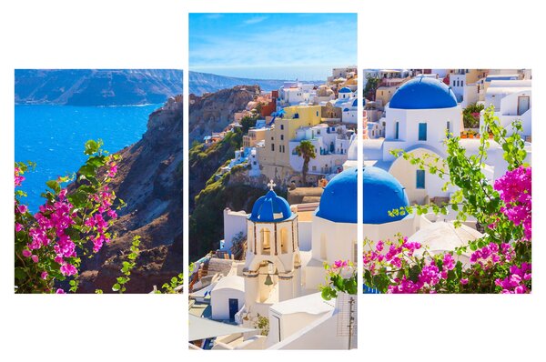 Kép - Santorini, Görögország (90x60 cm)