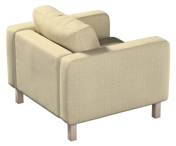 Karlstad fotel huzat, rövid termék színe bézs szövet fonott