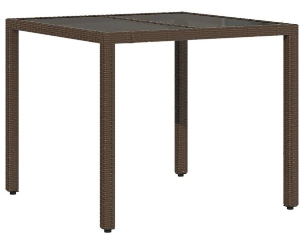 VidaXL Polyrattan Kerti Étkezőgarnitúra - 3 részes