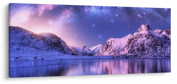 Kép - Sarkvidéki táj (120x50 cm)