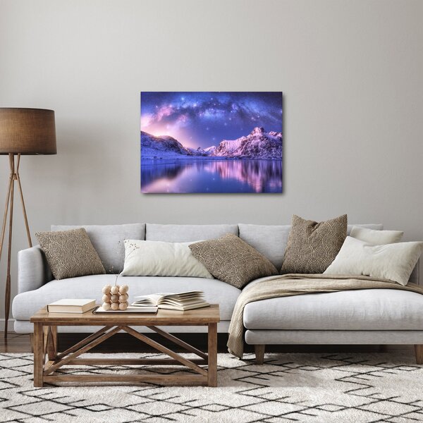Kép - Sarkvidéki táj (70x50 cm)