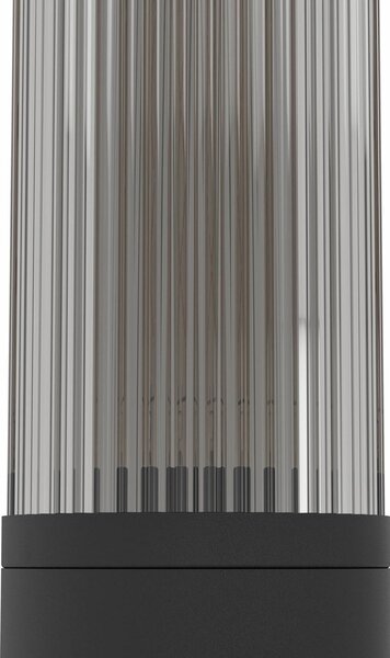 EGLO Salle állólámpa, magasság 46,5 cm, fekete, alumínium, Fekete, Alumínium, Modern