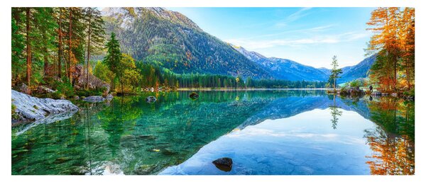 Kép - Hintersee-tó (120x50 cm)