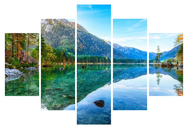 Kép - Hintersee-tó (150x105 cm)