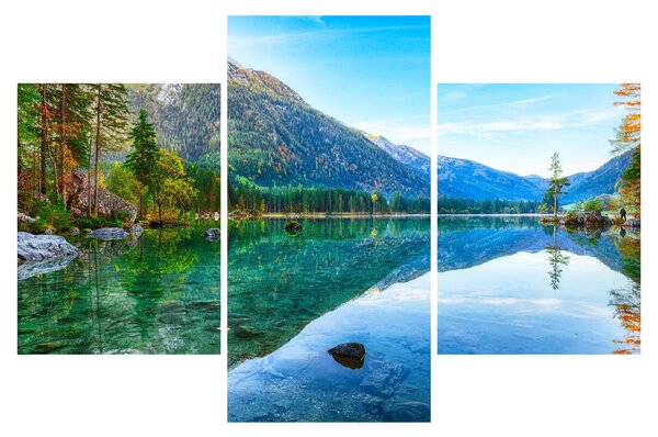 Kép - Hintersee-tó (90x60 cm)