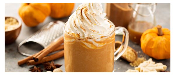 Kép - Tök latté (120x50 cm)